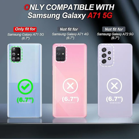 Carcasa Silicona Color para Samsung A71 5g 