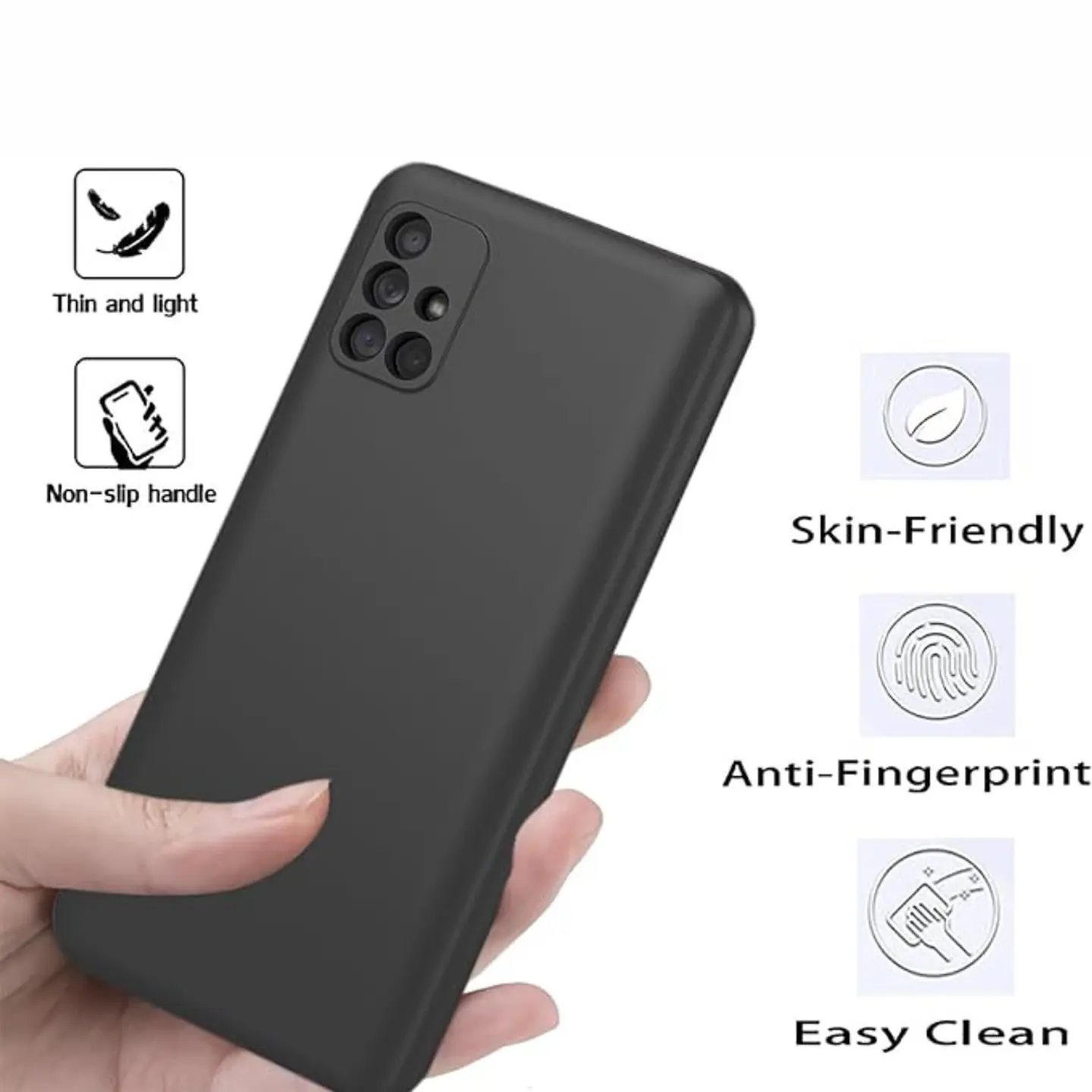 Carcasa Silicona Color para Samsung A71 5g  5