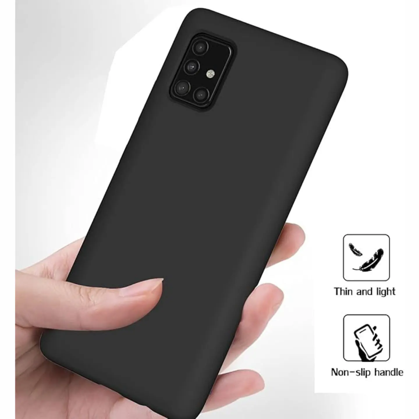 Carcasa Silicona Color para Samsung A71 5g  11