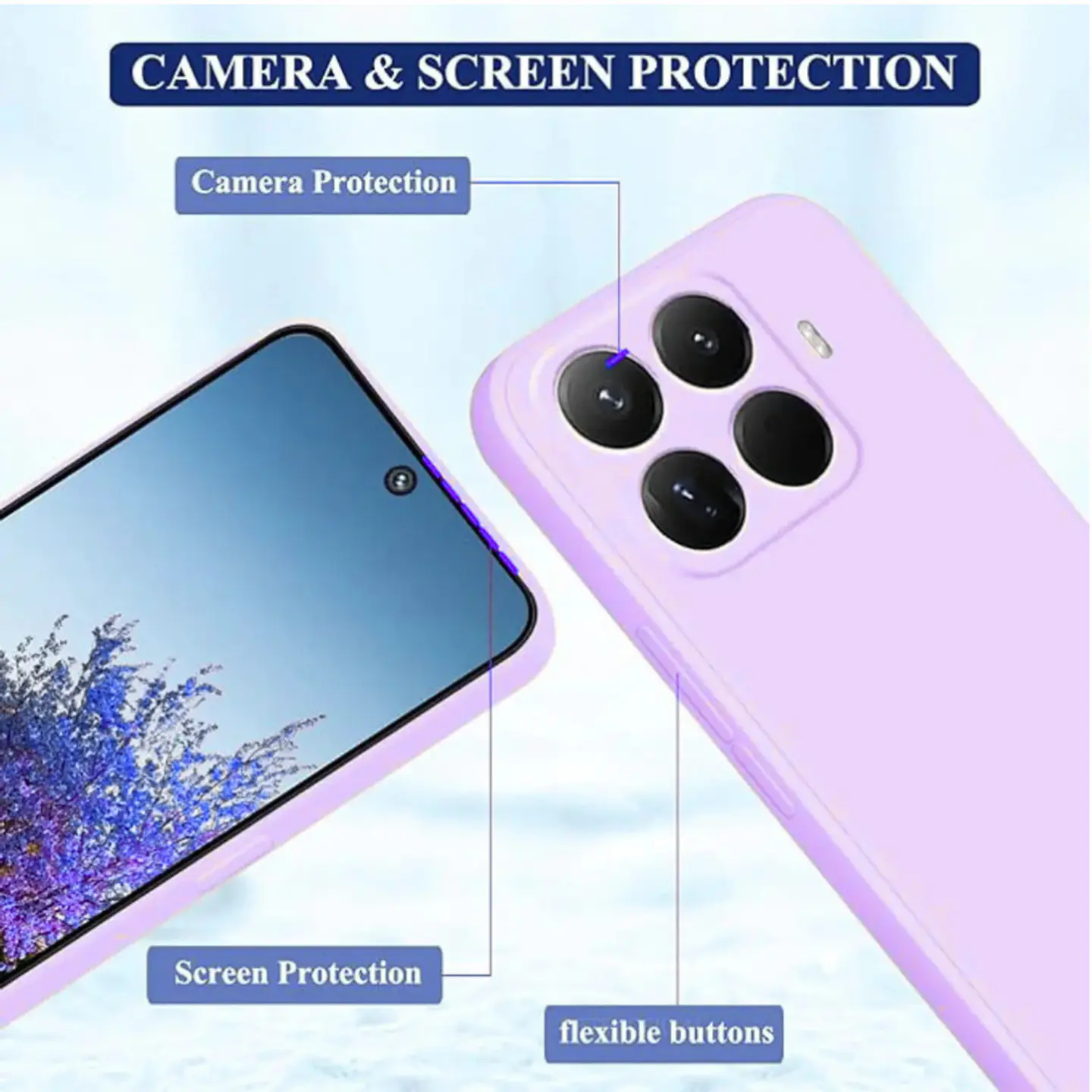 Carcasa de Silicona Color para Xiaomi 17T Pro 5g 22