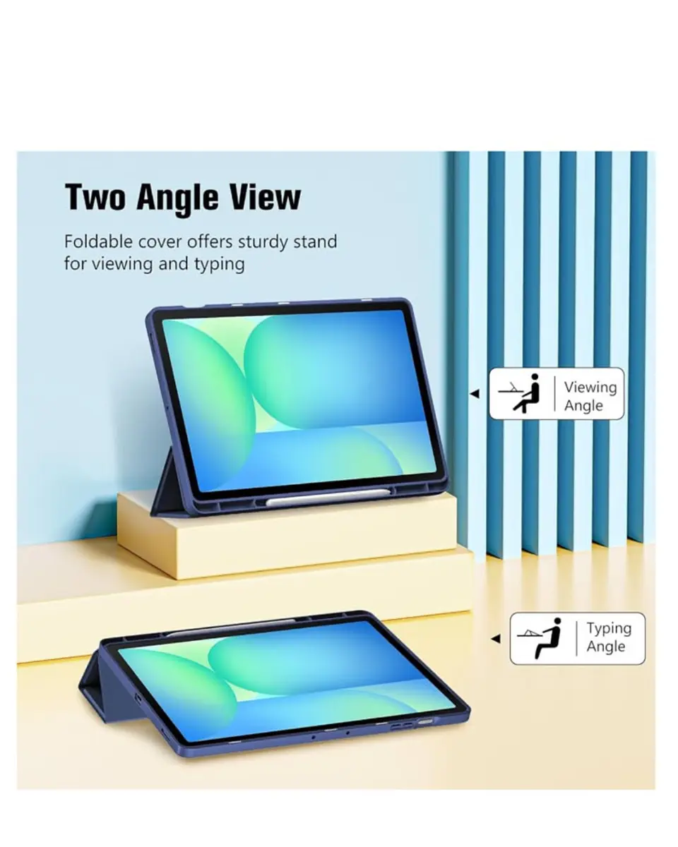 Funda Smart Cover Para Tablet Samsung S10 Fe+ plus de 13.1