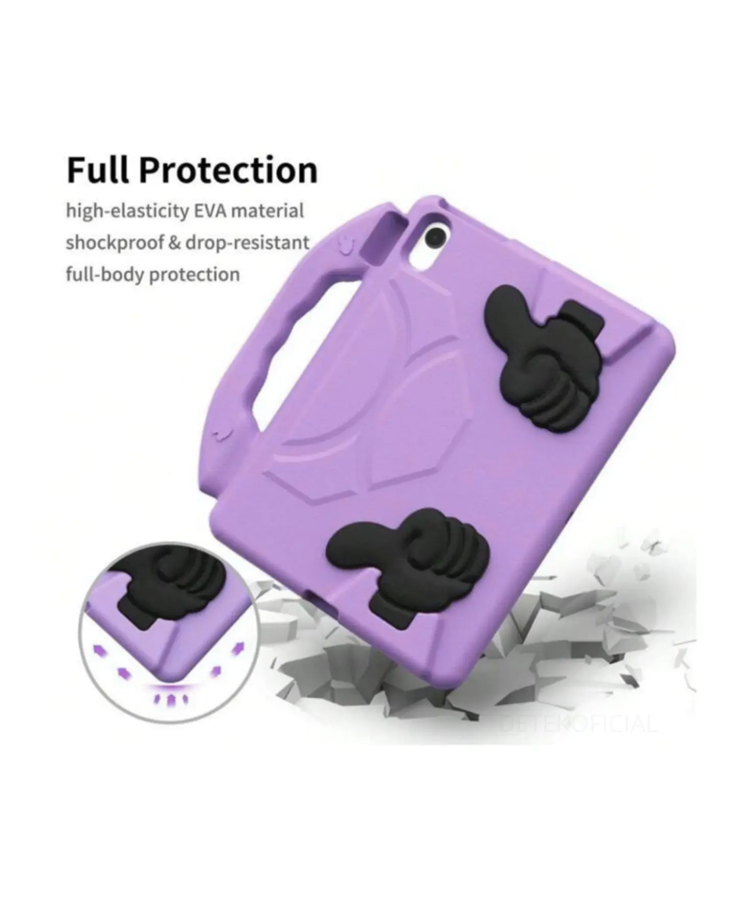 Carcasa Infantil Anti Golpe Goma Eva Para Samsung Tab A11+ Plus 2025  30
