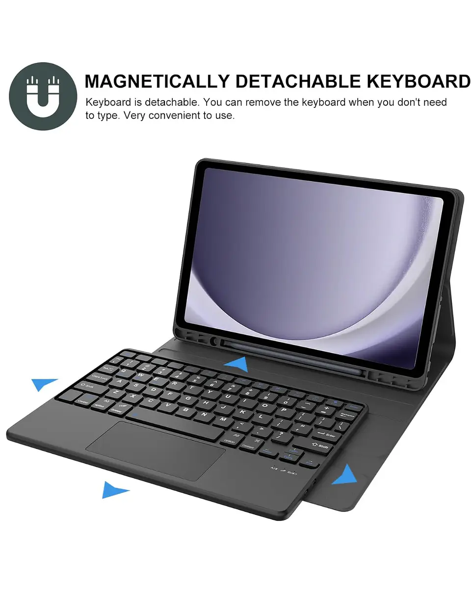 Funda Con Teclado Español Touchpad Para Samsung Galaxy Tab A11(+) Plus 11 9