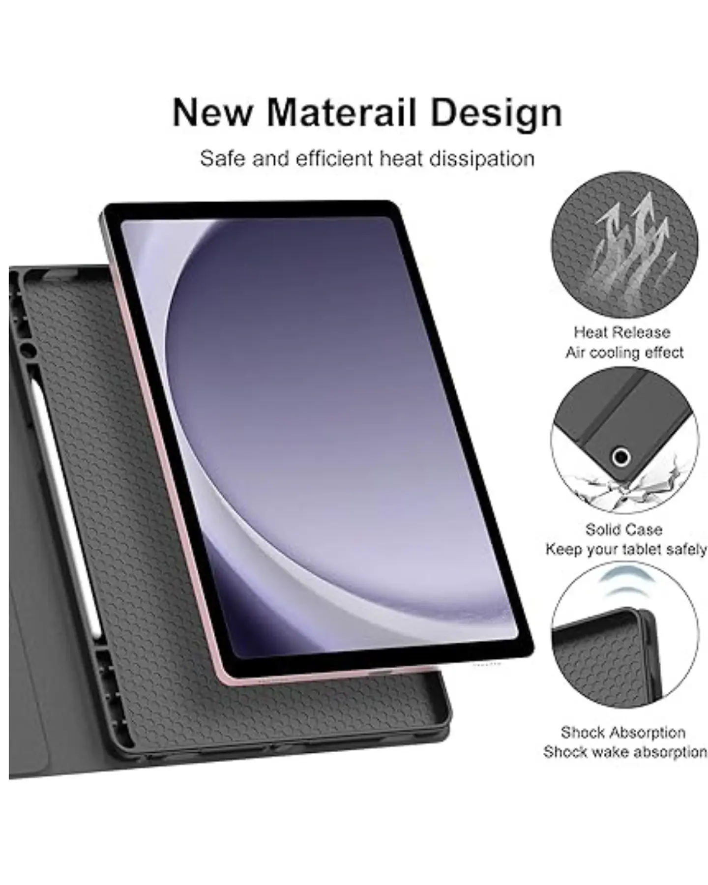 Funda Con Teclado Español Touchpad Para Samsung Galaxy Tab A11(+) Plus 11 10