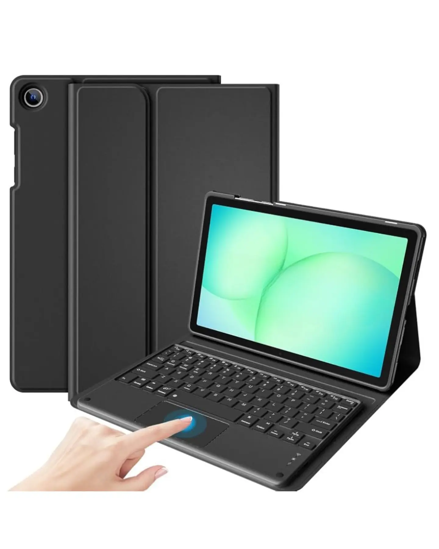 Funda Con Teclado Español Touchpad Para Samsung Galaxy Tab A11+ Plus 11 1