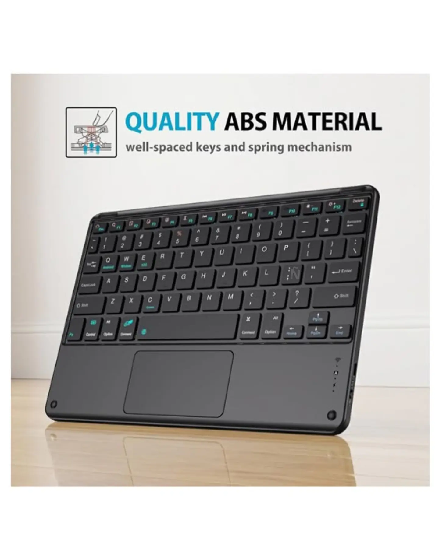 Funda Con Teclado Español Touchpad Para Samsung Galaxy Tab A11+ Plus 11 7