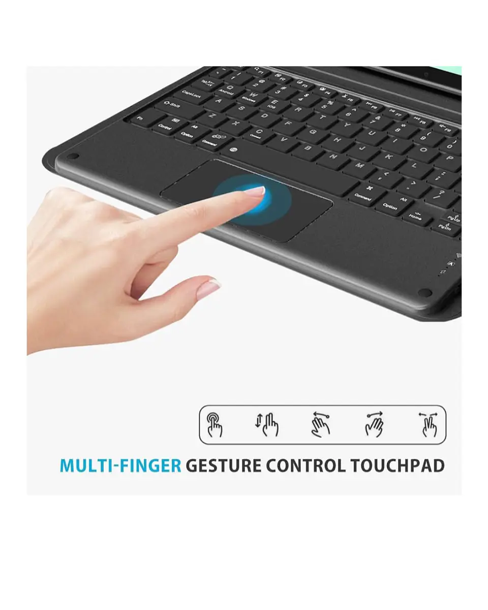 Funda Con Teclado Español Touchpad Para Samsung Galaxy Tab A11+ Plus 11 6