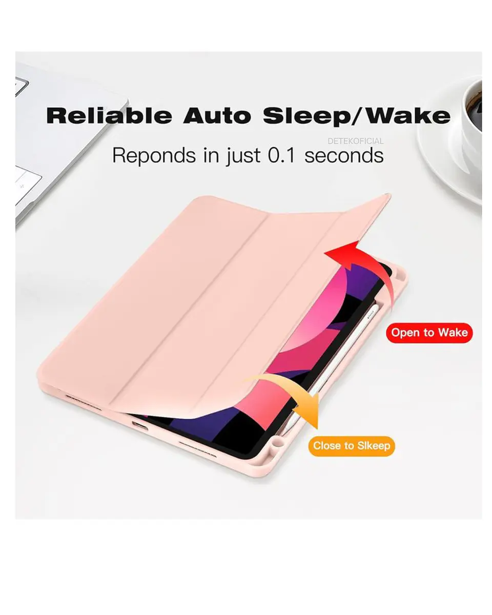 Funda Smart Cover Con Ranura Para iPad Air 10.9 4ta 5ta Generacion 21