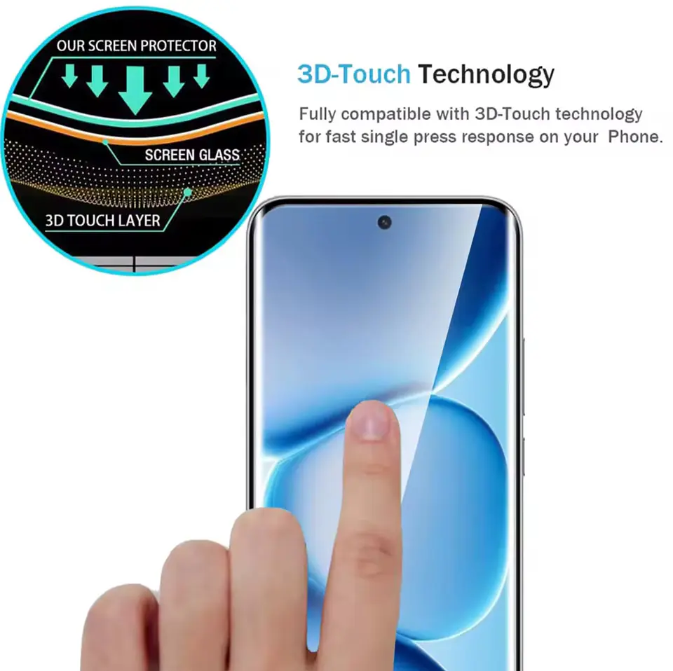 Lamina Curva Vidrio Templado Para Redmi Note 15 Pro Plus 5g 5