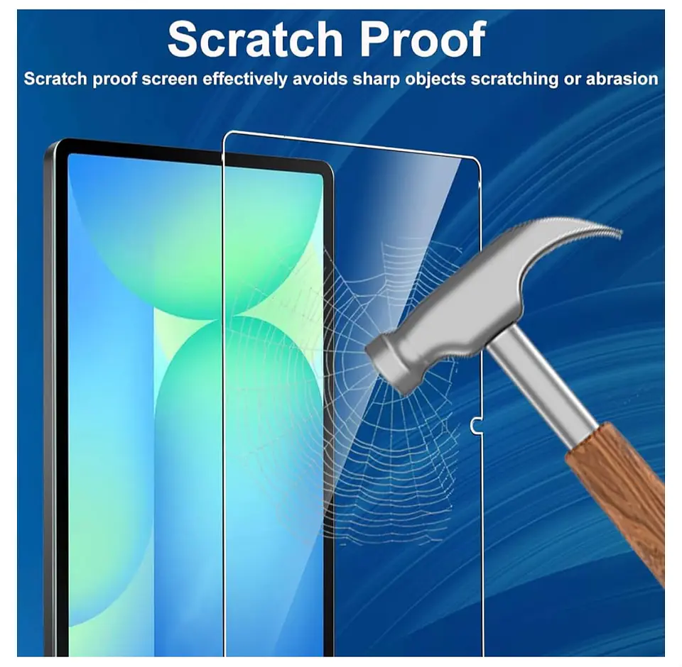 Lamina De Vidrio Para Samsung Galaxy Tab S10 Fe+ Plus 13.1 6