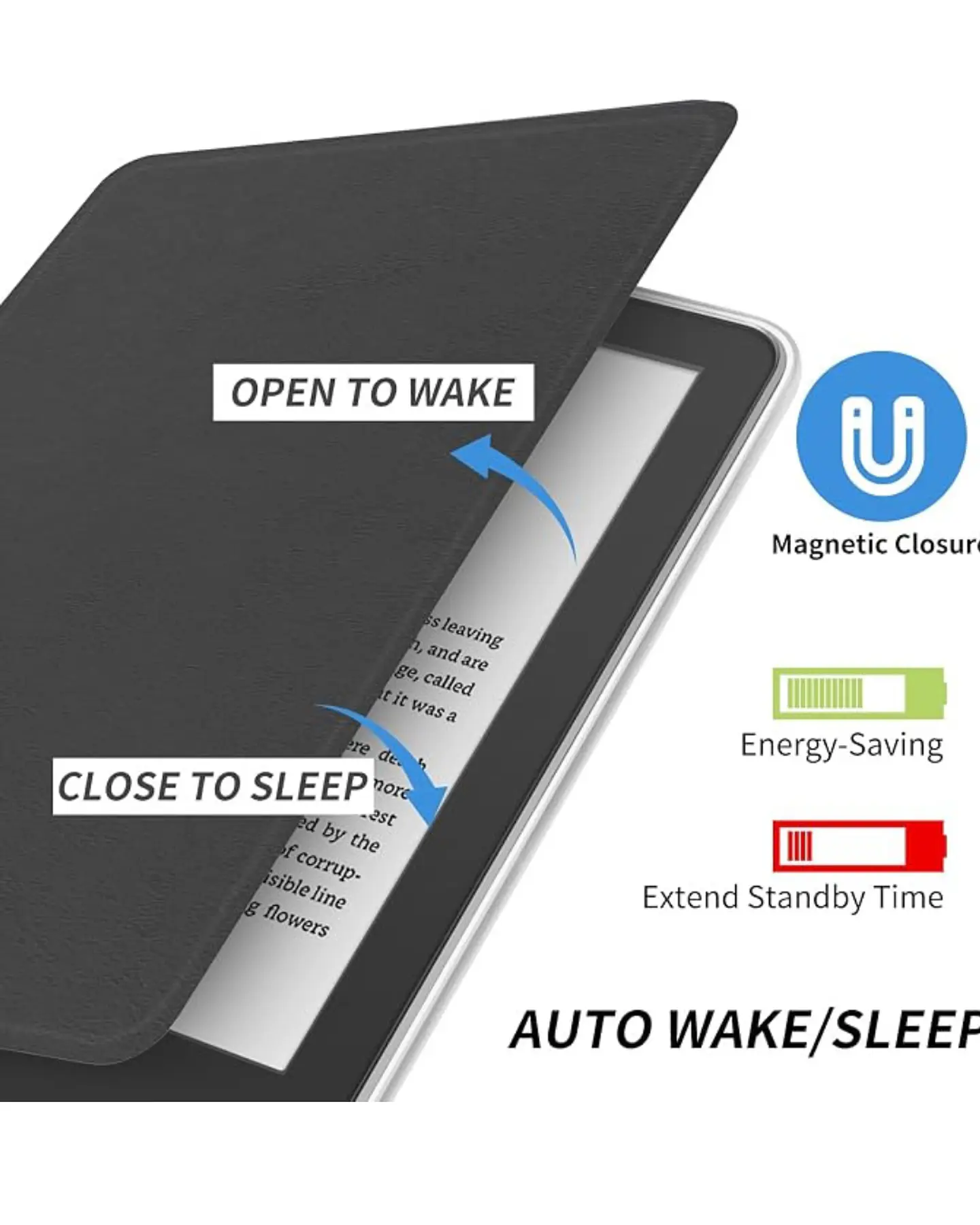 Funda Protectora para Kindle Release 11th Gene 2022 /2024 Con Agarre  4