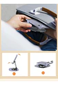 Soporte de Mesa de Acero para Tablet y Celular 360° Giratorio  - thumbnail 5