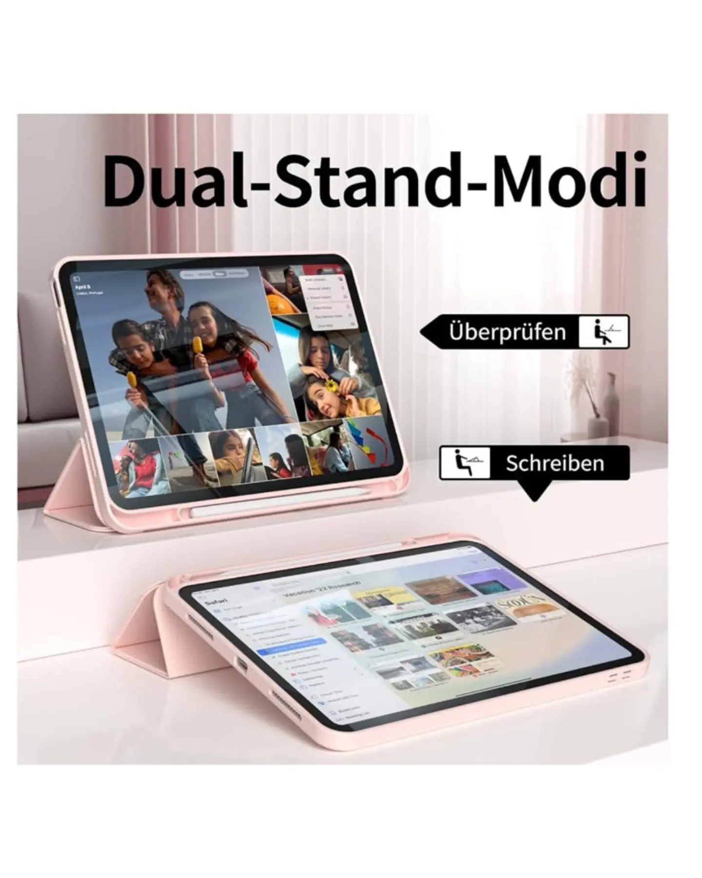 Funda Smart Cover Con Ranura Para iPad Mini 7 2024 13