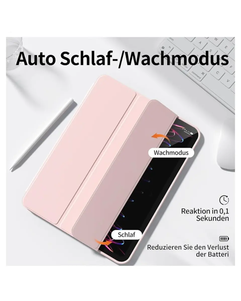 Funda Smart Cover Con Ranura Para iPad Mini 7 2024 11