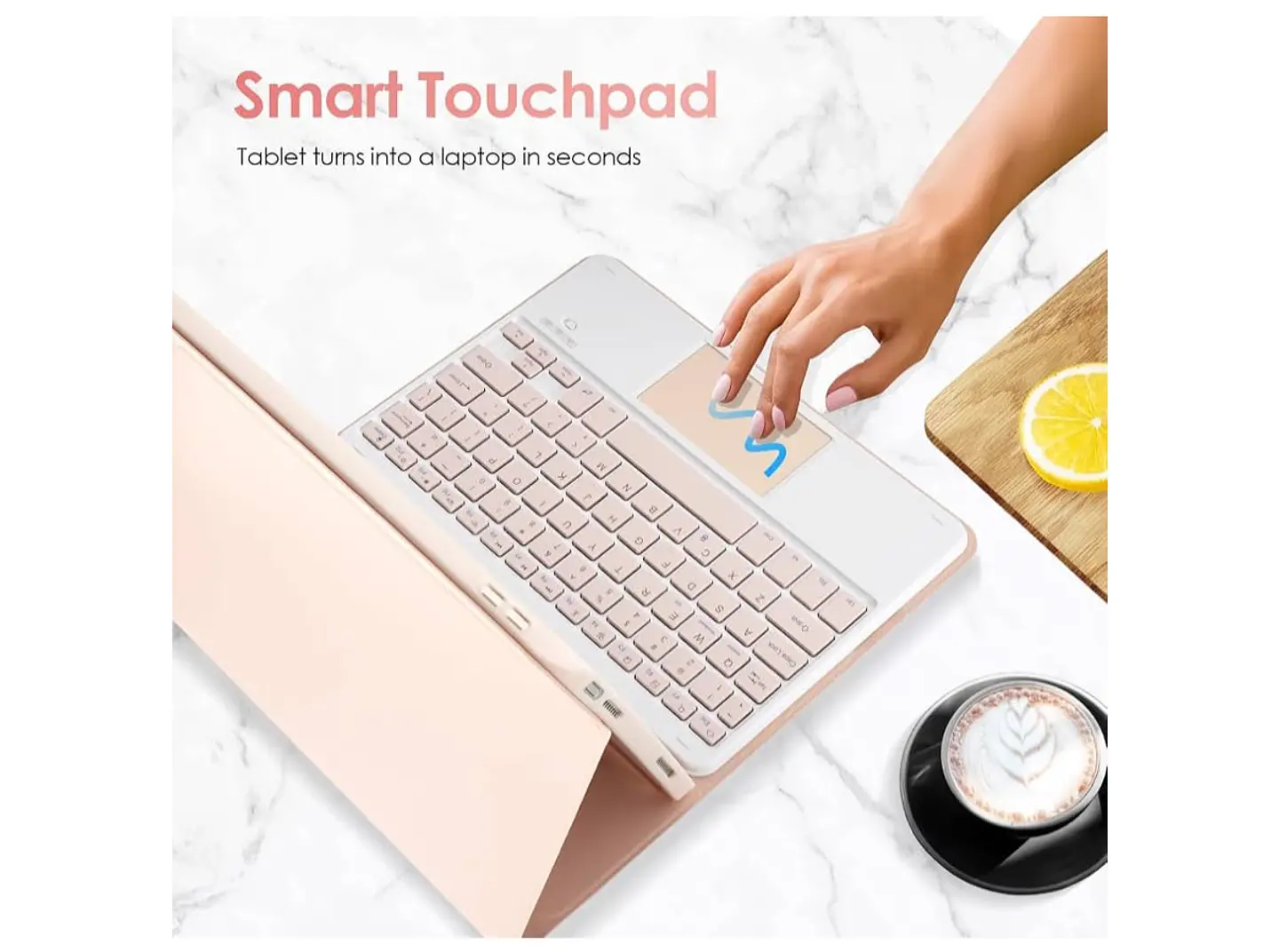Funda Con Teclado Español Touchpad Para iPad 10ma Generación 10.9 2022 14
