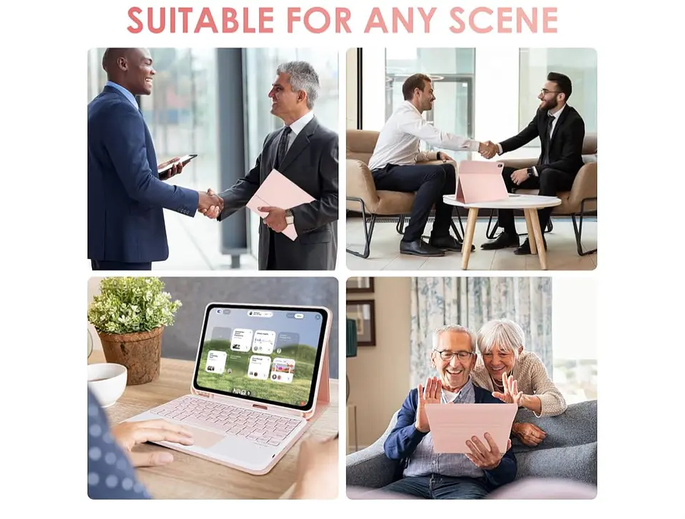 Funda Con Teclado Español Touchpad Para iPad 10ma Generación 10.9 2022 17