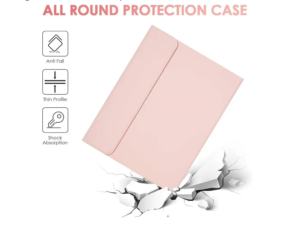 Funda Con Teclado Español Touchpad Para iPad 10ma Generación 10.9 2022 12