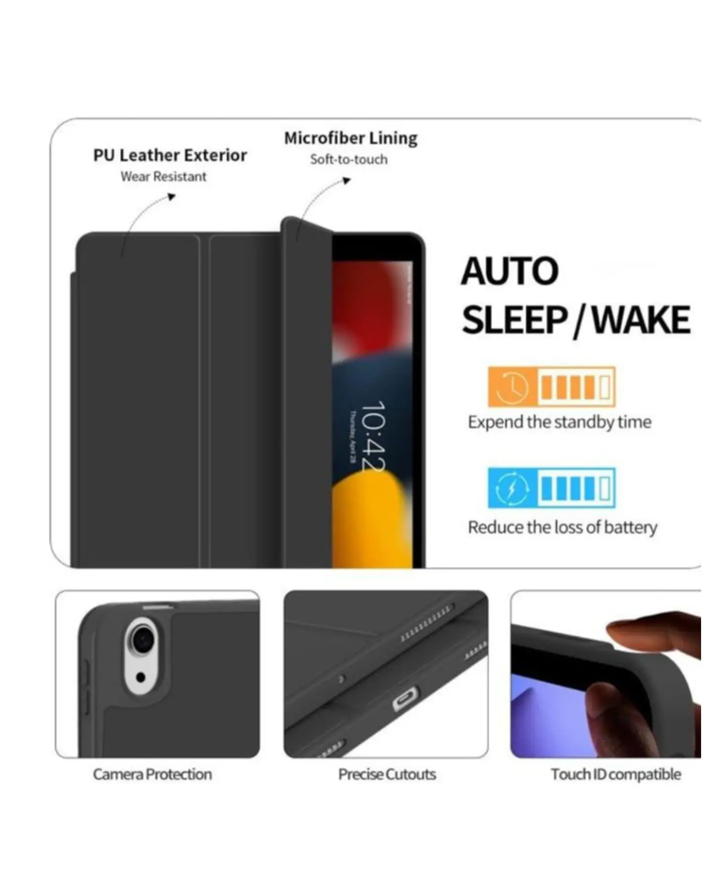 Funda Smart Cover Con Ranura Para iPad Air 13 M4 2026 7