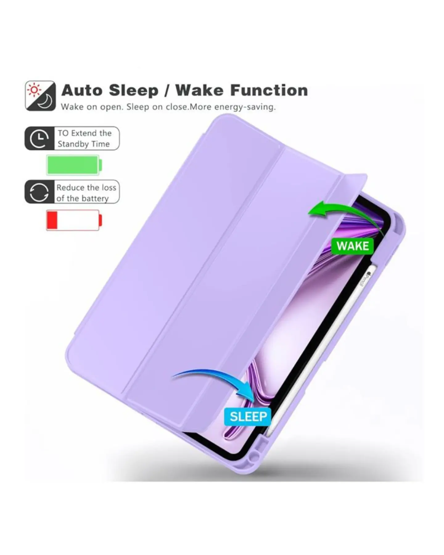 Funda Smart Cover Con Ranura Para iPad Air 13 M4 2026 4