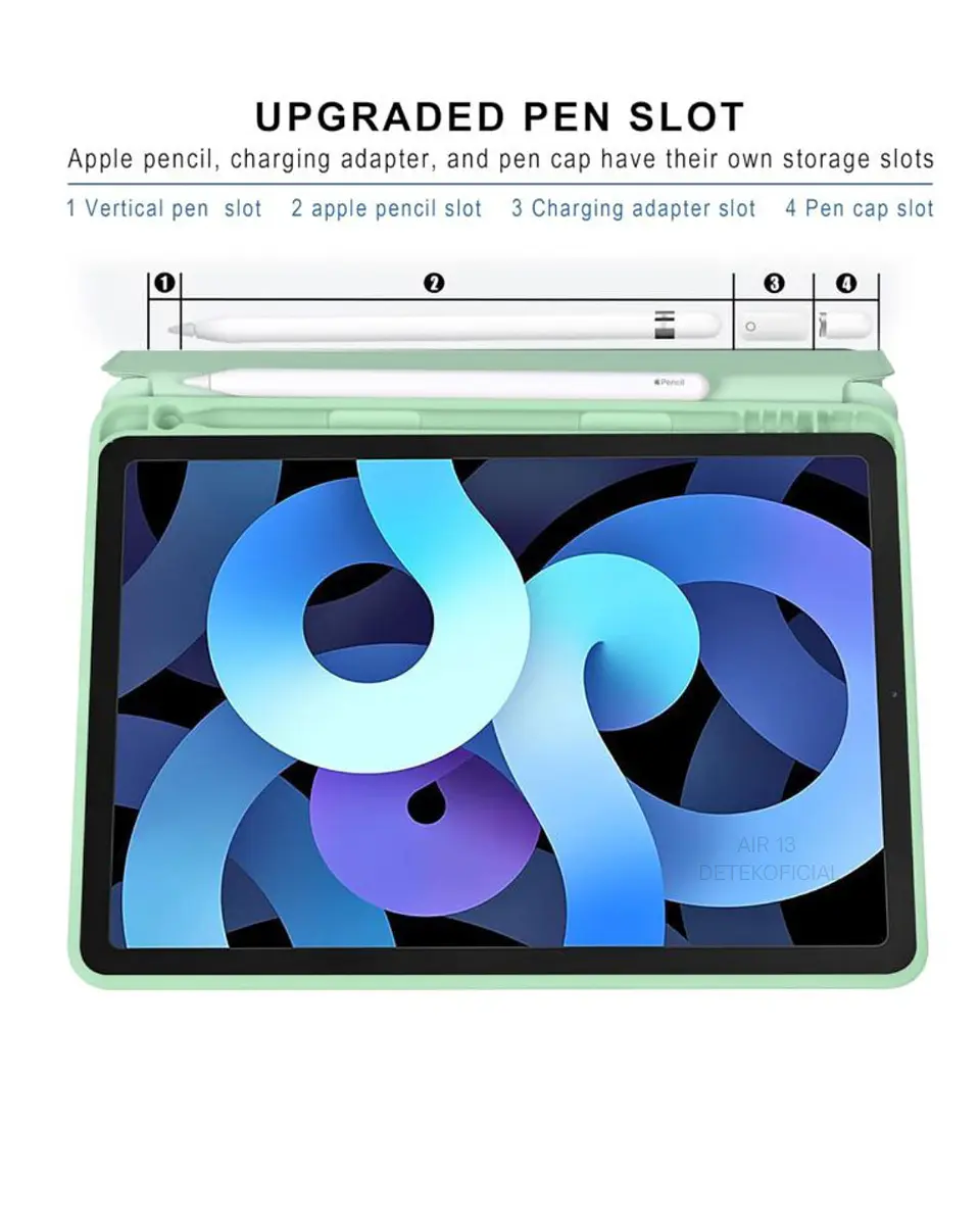Funda Smart Cover Con Ranura Para iPad Air 13 M4 2026 12