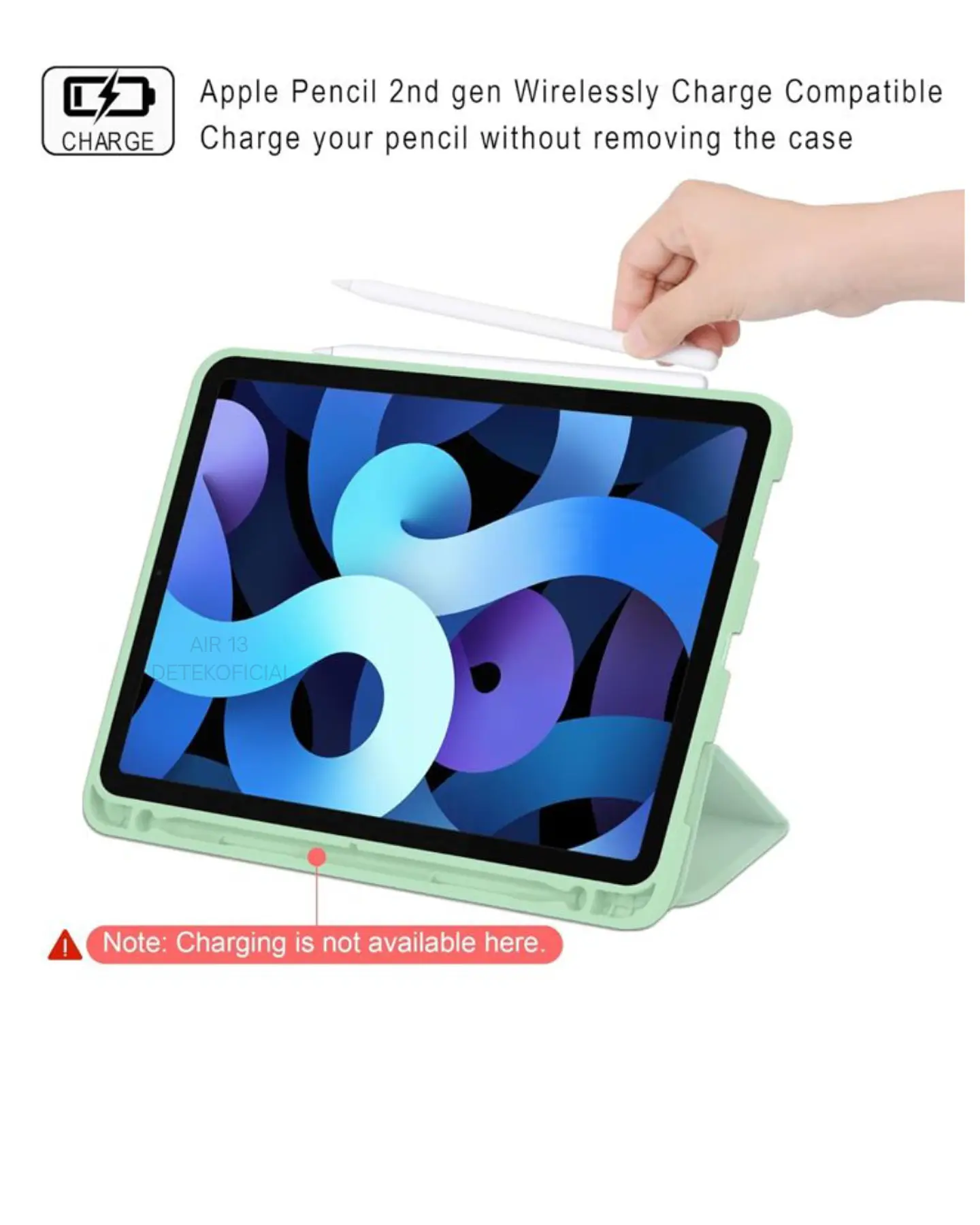 Funda Smart Cover Con Ranura Para iPad Air 13 M4 2026 13