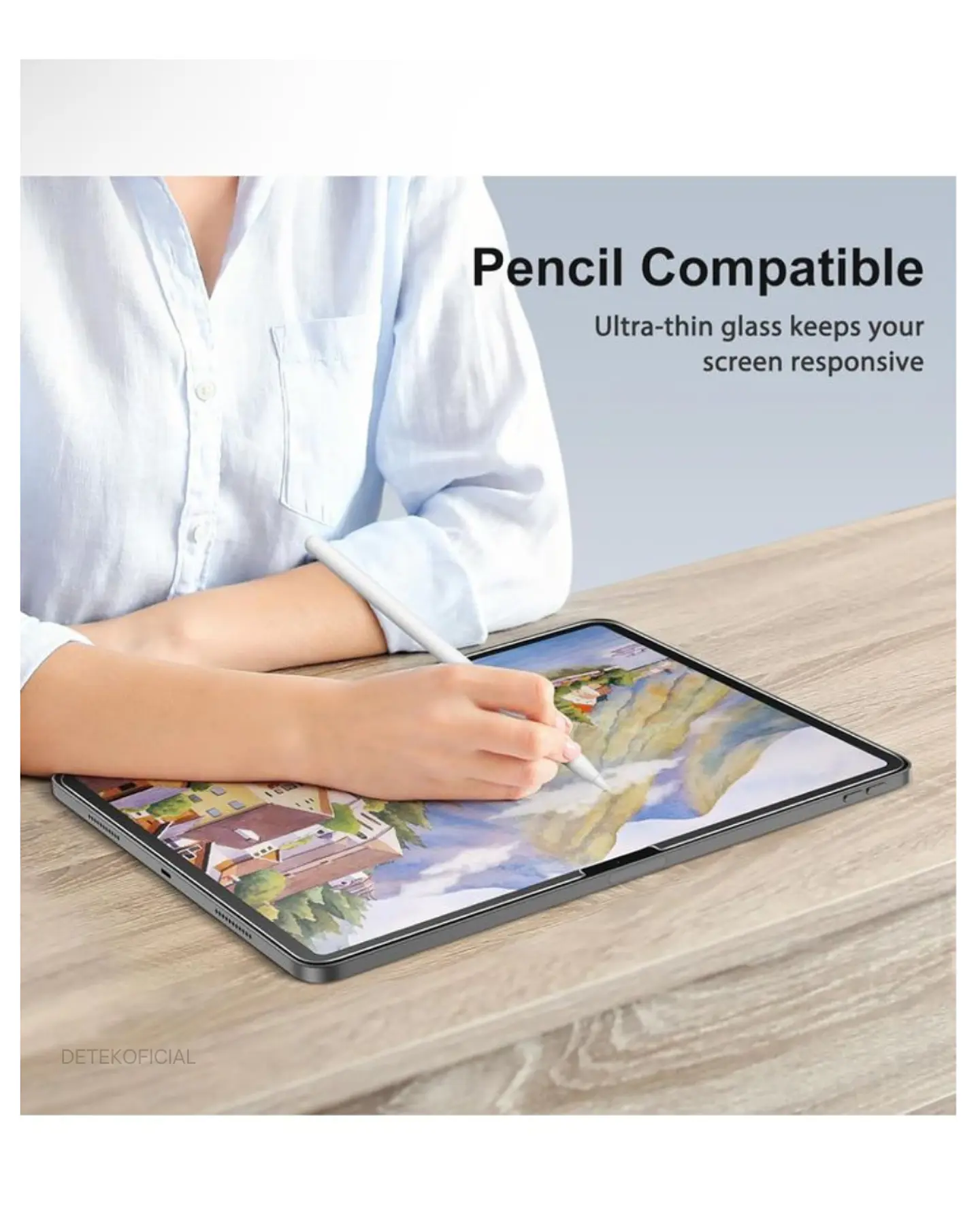 Lámina De Vidrio Templado Para iPad Air 13 M4 2026 3