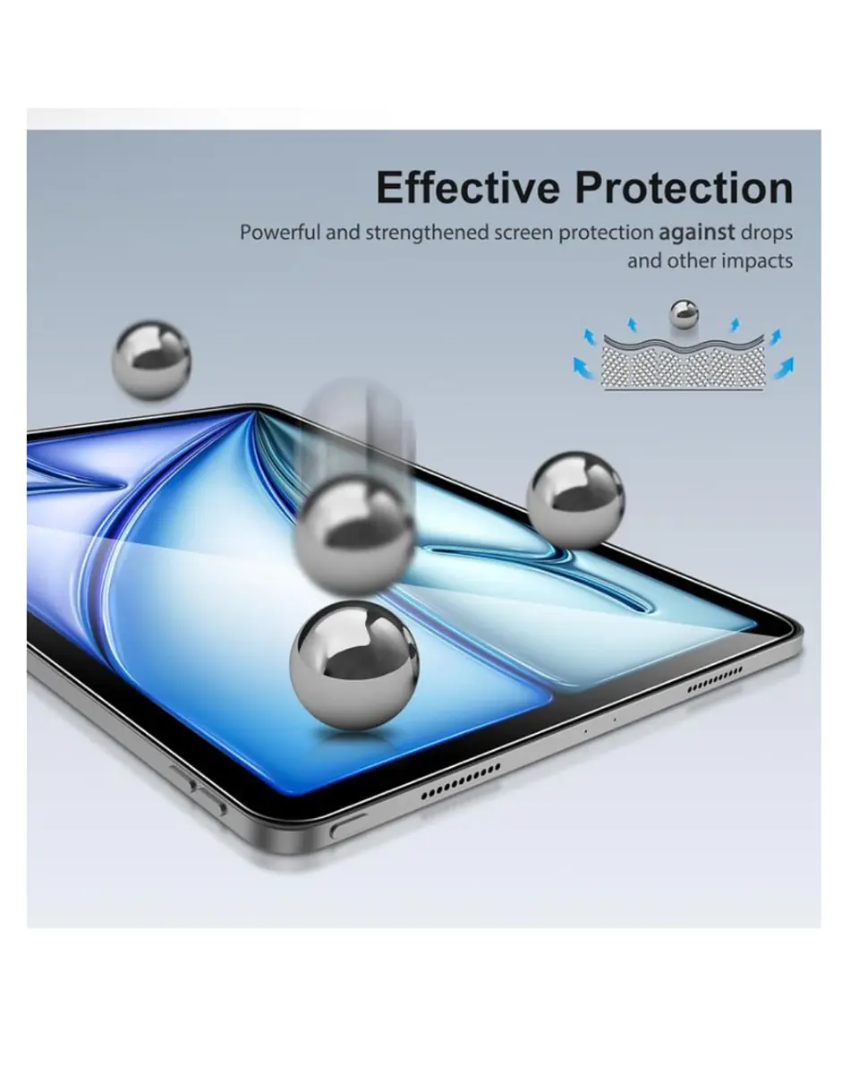Lámina De Vidrio Templado Para iPad Air 13 M4 2026 6