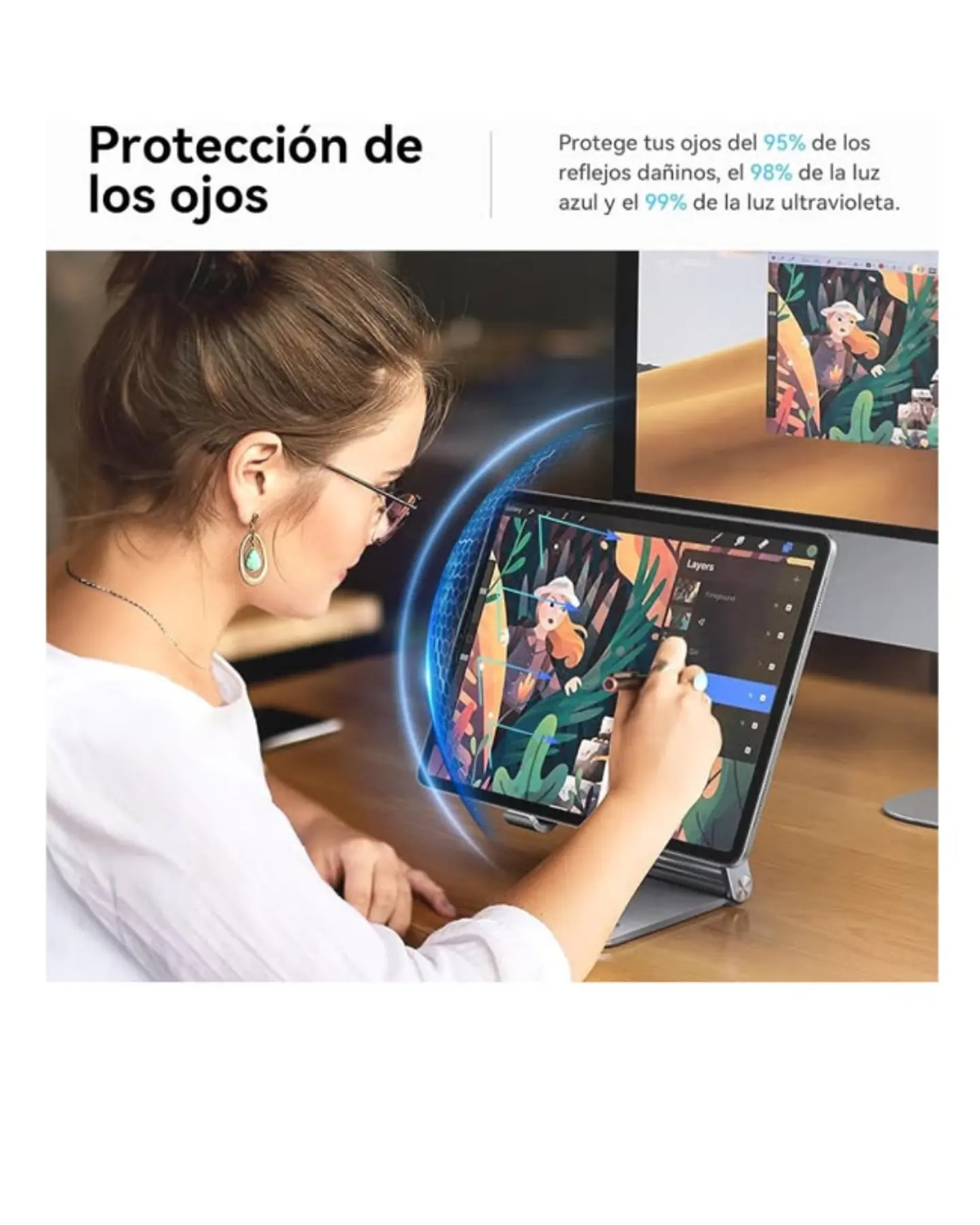 Lamina PaperLike Efecto Papel Para iPad Air 13 M4 2026  6