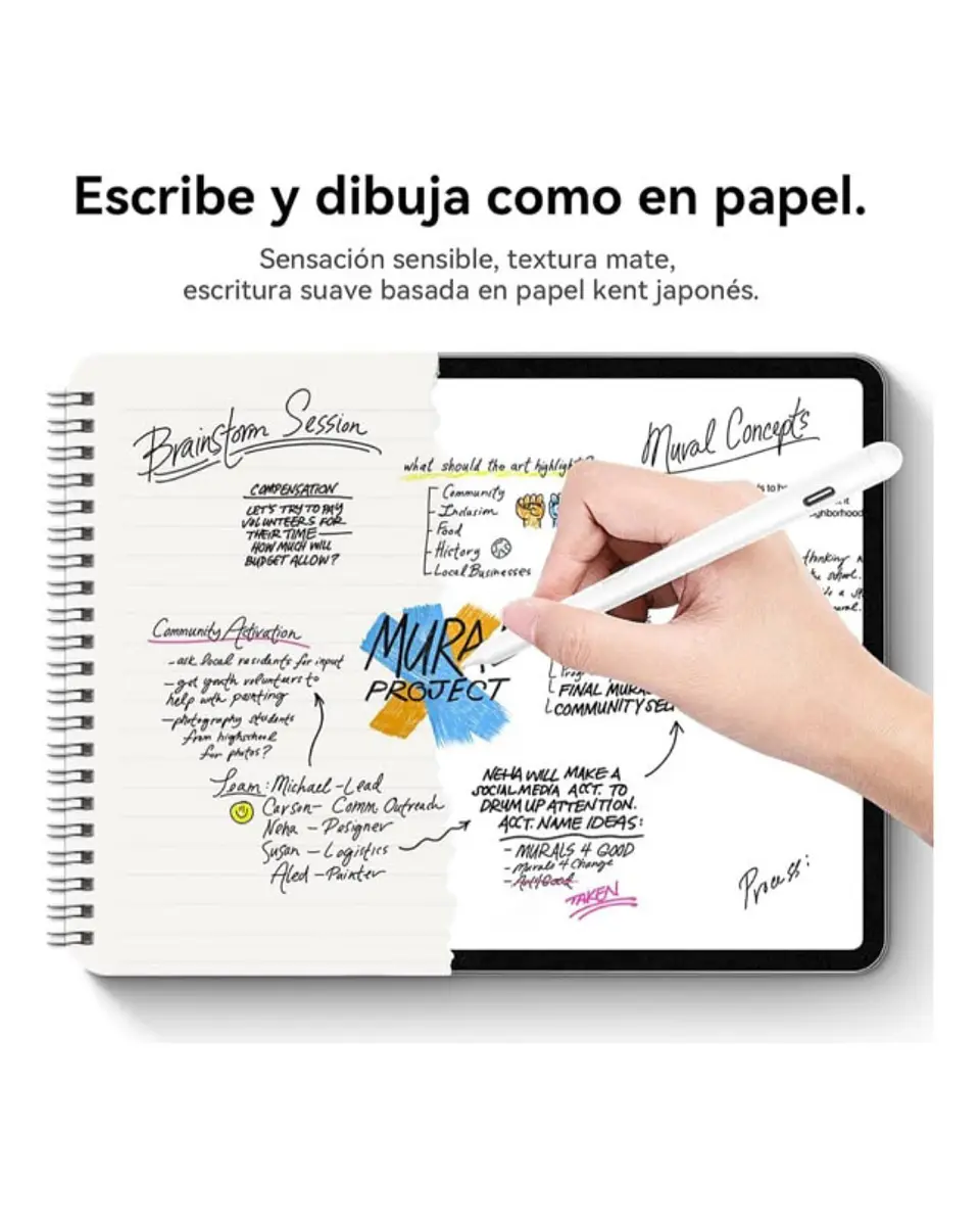 Lamina PaperLike Efecto Papel Para iPad Air 13 M4 2026  3