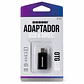 Adaptador Otg Usb-c 3.1 M/h A Usb-a 3.0 De Aluminio Besser - Miniatura 1