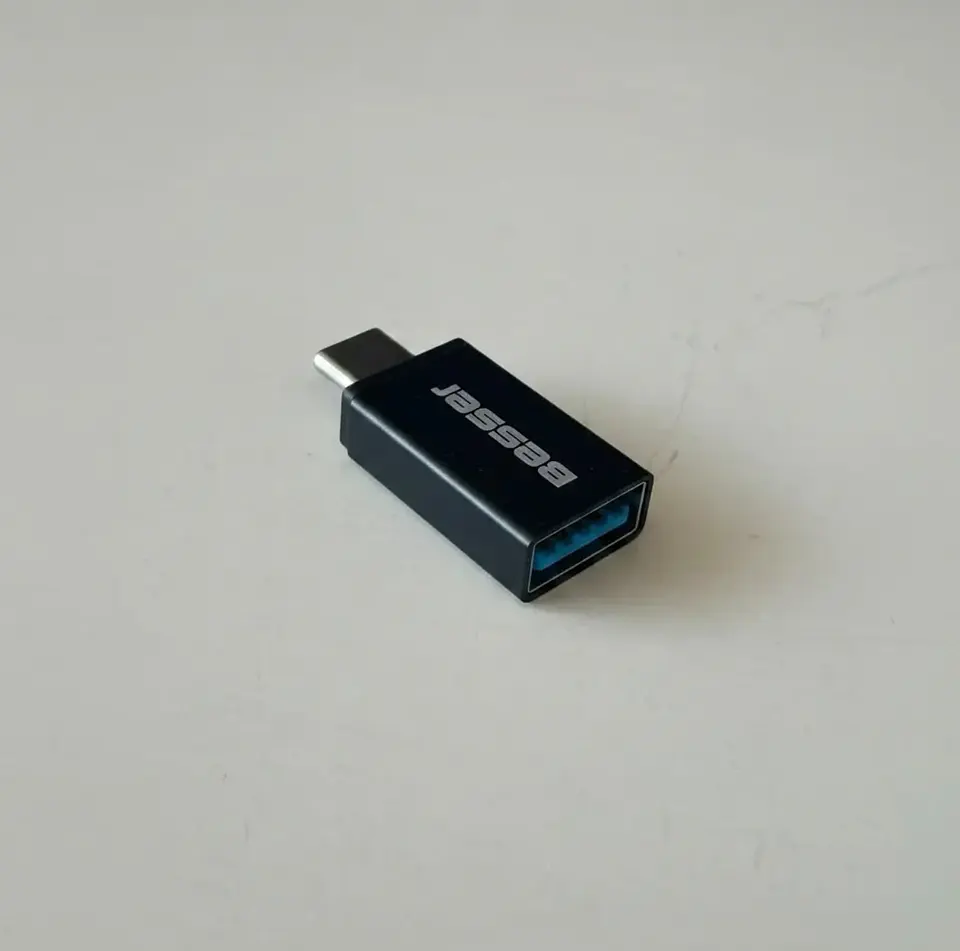 Adaptador Otg Usb-c 3.1 M/h A Usb-a 3.0 De Aluminio Besser 4