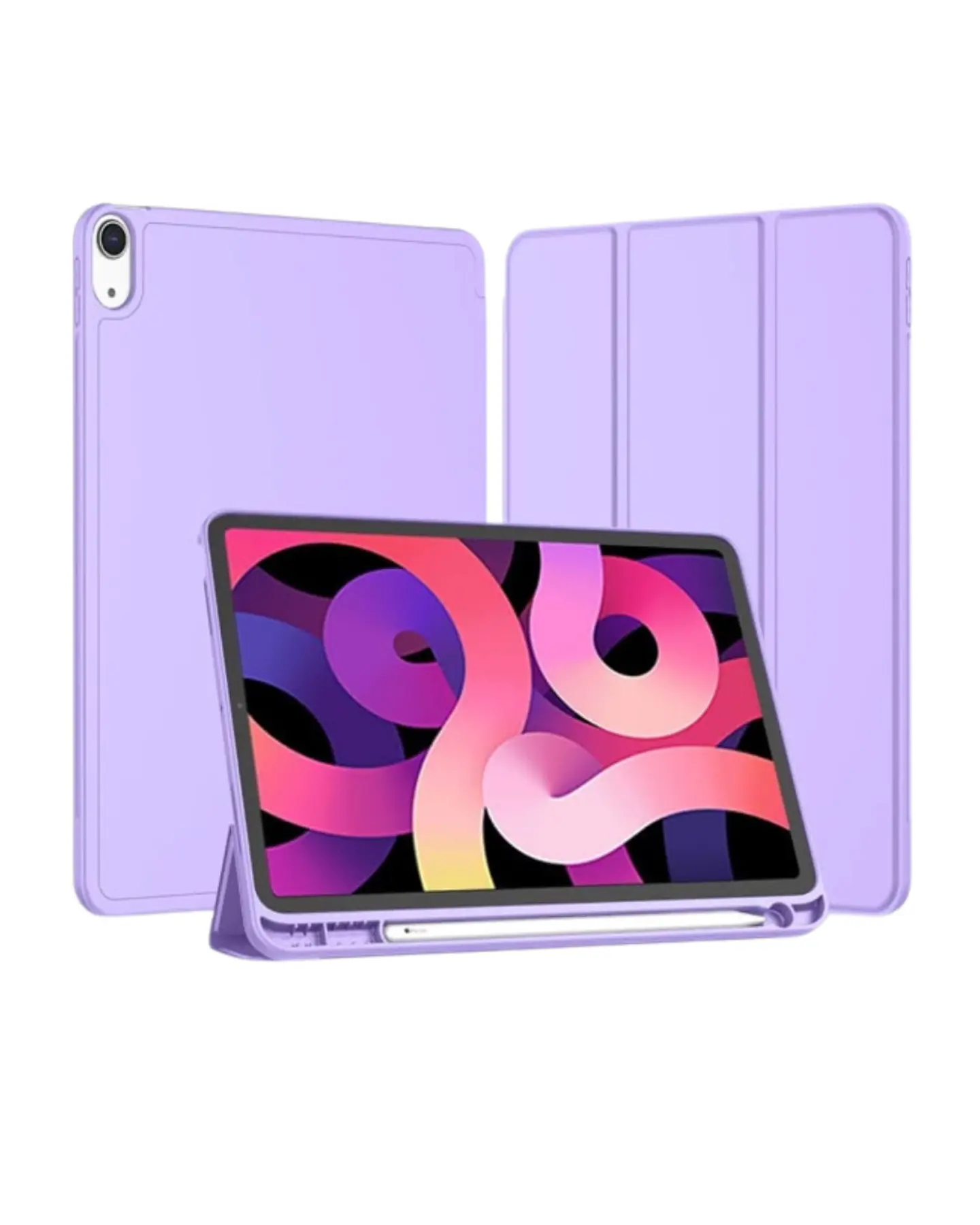 Funda Smart Cover Con Ranura Para iPad Air 10.9 4ta 5ta Generacion 1
