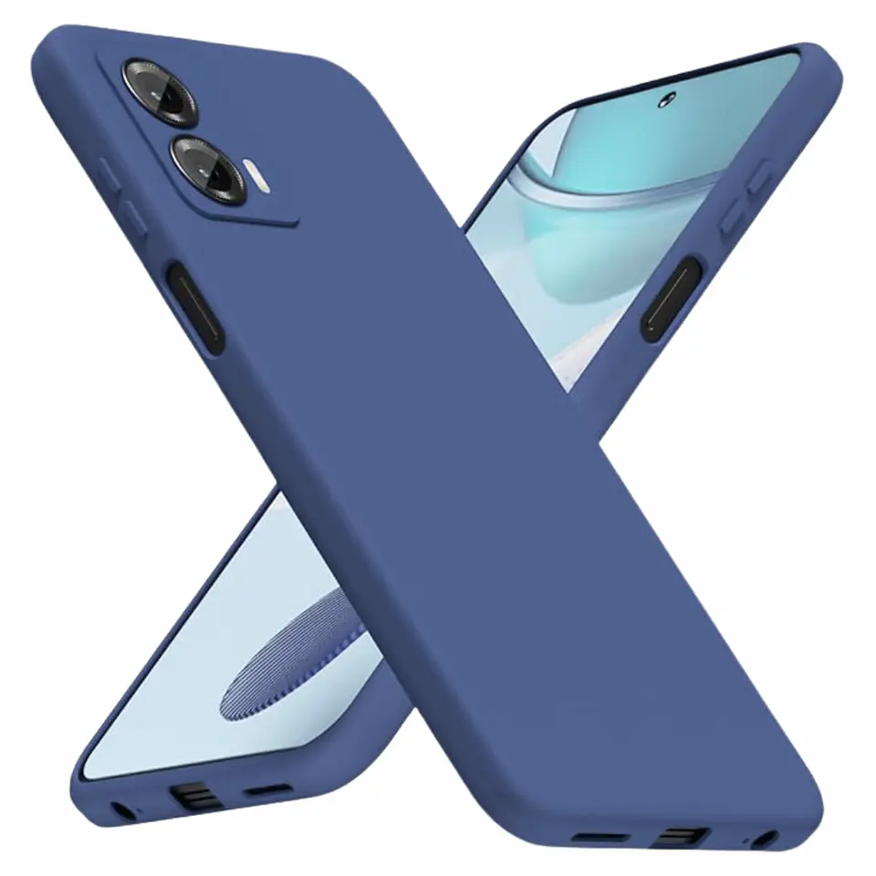 Carcasa silicona color Para Motorola G35 3