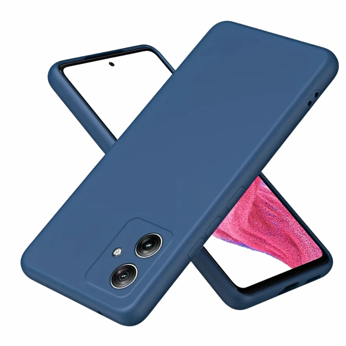 Carcasas Silicona Color Para Motorola G55 9