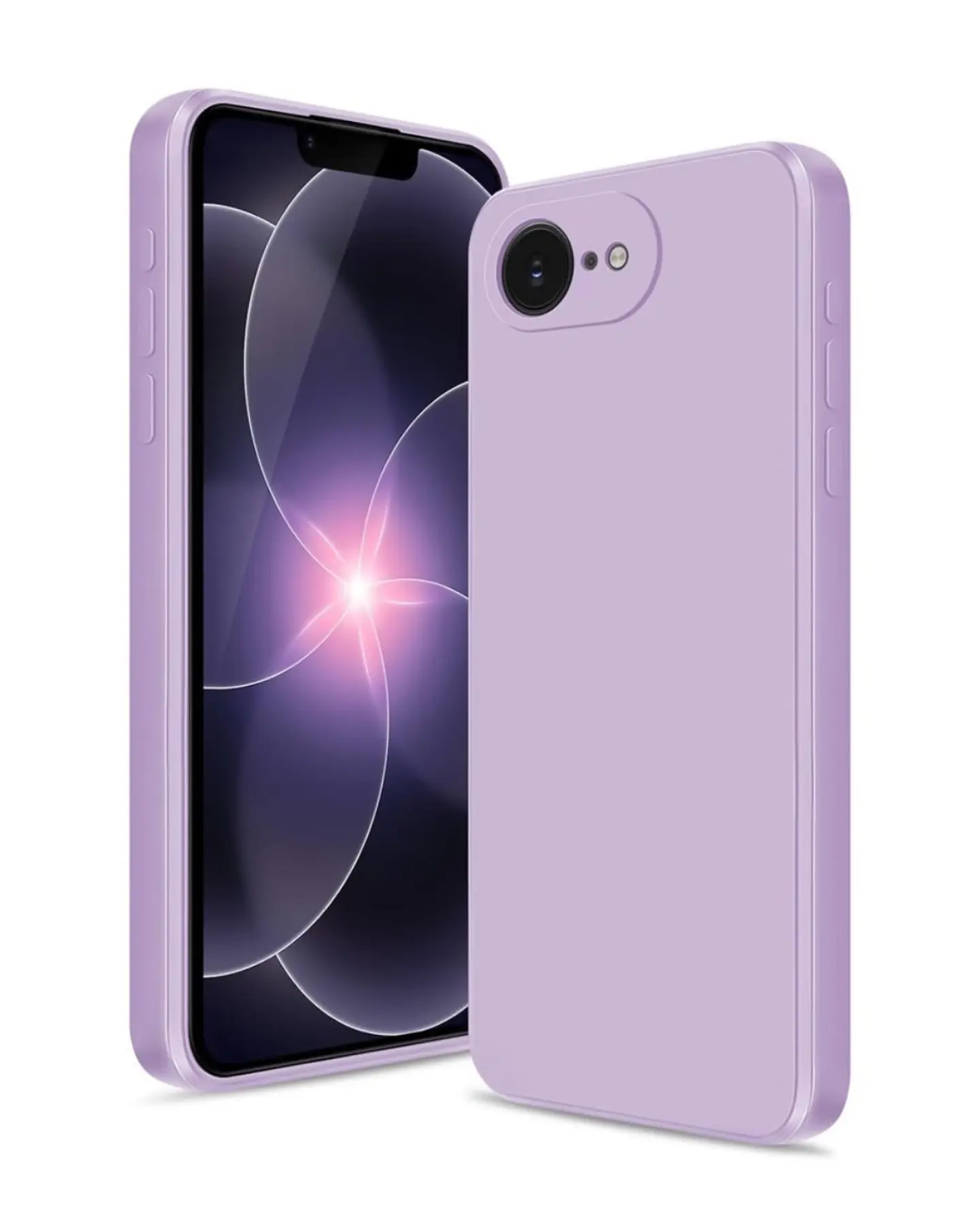 Carcasa silicona color Para iPhone 16e 1