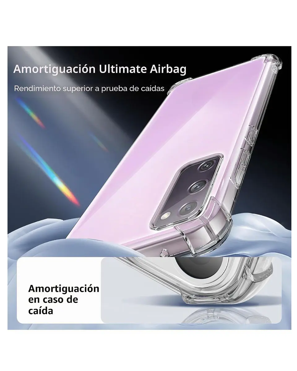 Carcasa Transparente Para Samsung S20 Fe  3