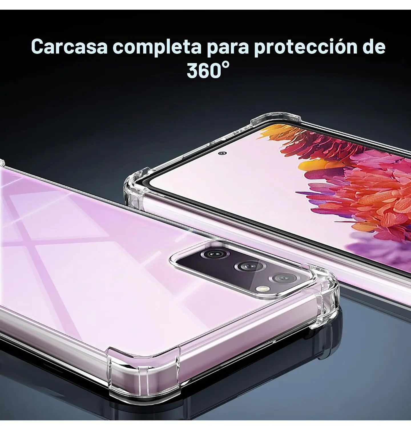 Carcasa Transparente Para Samsung S20 Fe  4