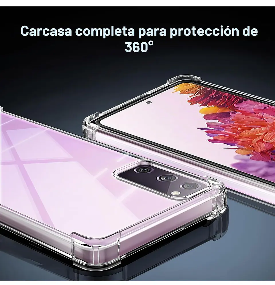 Carcasa Transparente Para Samsung S20 Fe  4