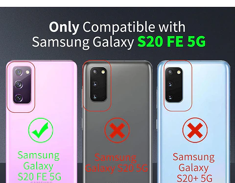 Carcasa Transparente Para Samsung S20 Fe 