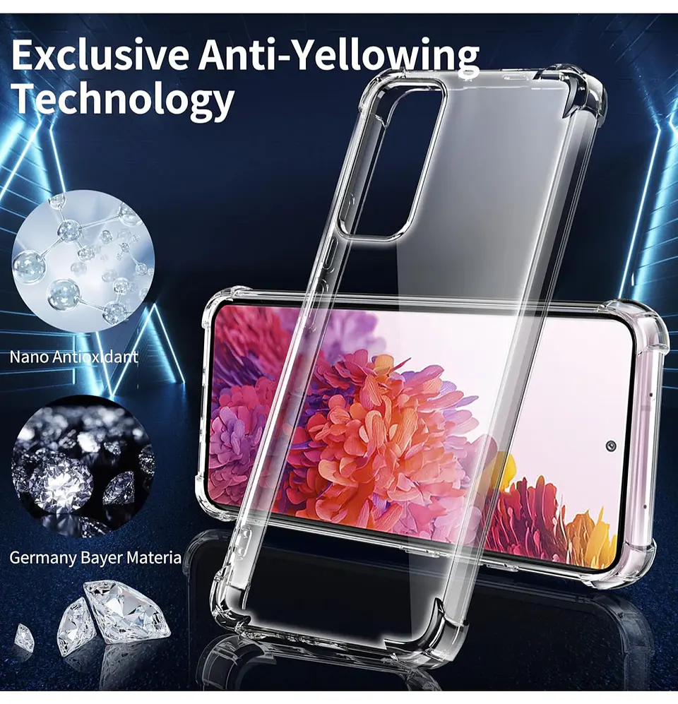 Carcasa Transparente Para Samsung S20 Fe  5