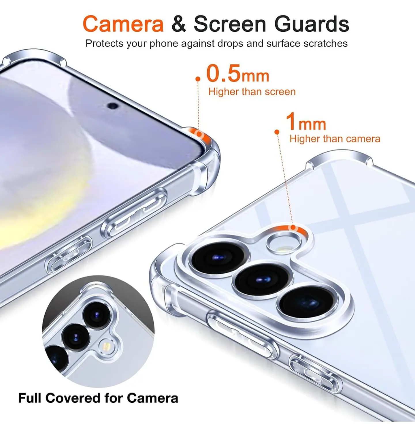 Carcasa Transparente Para Samsung Galaxy S26 Plus  4