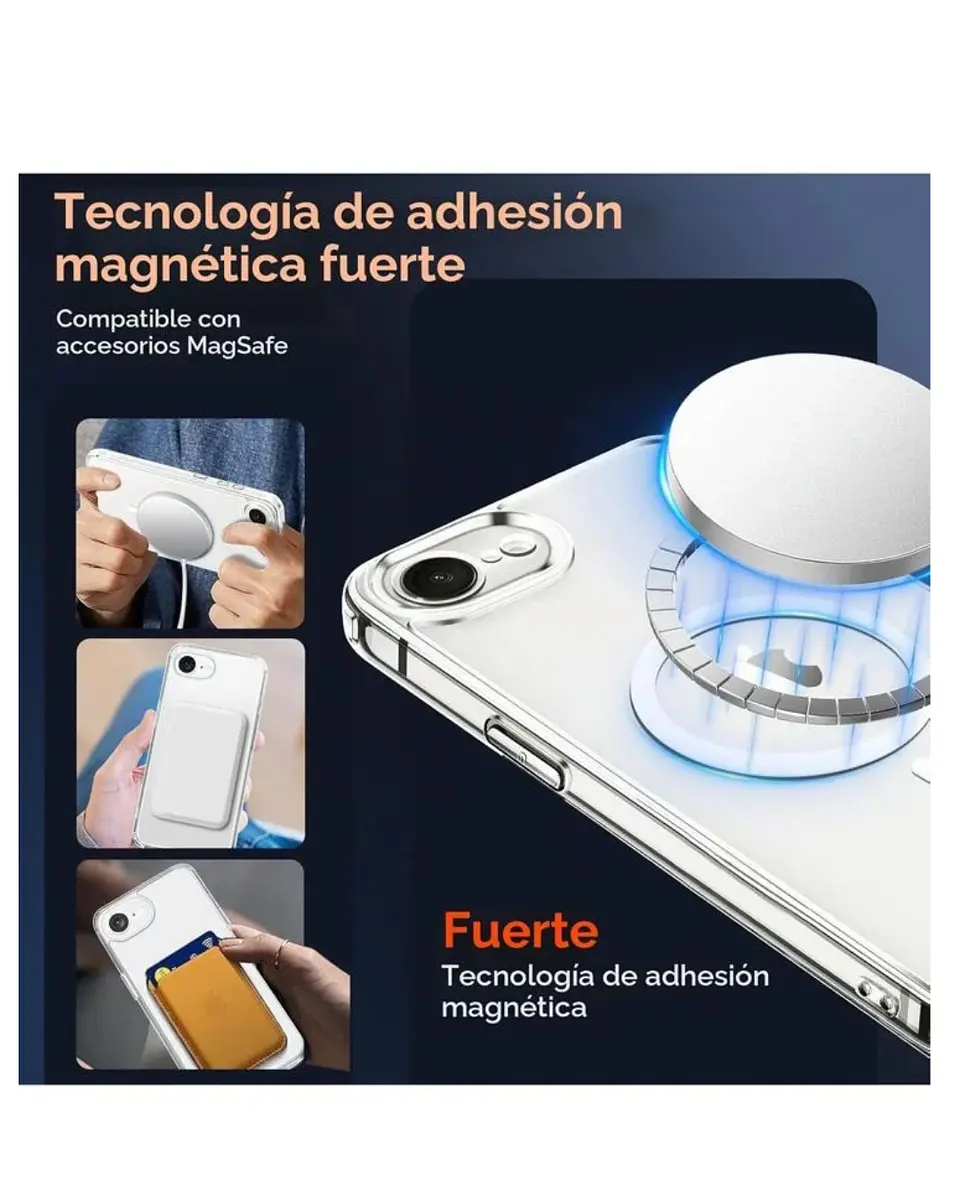 Carcasa Magnética Magsafe Para iPhone 17e 7
