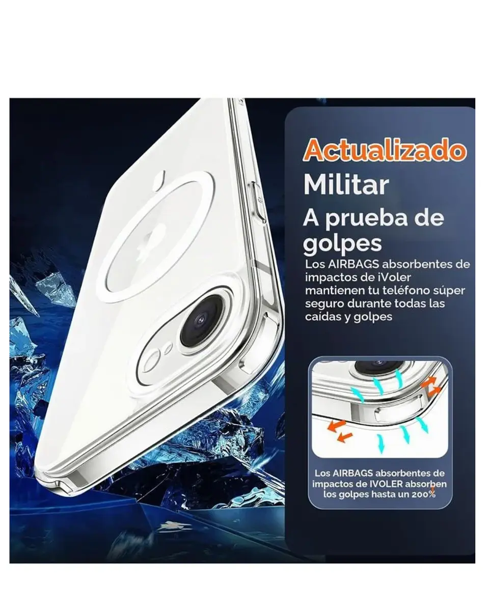 Carcasa Magnética Magsafe Para iPhone 17e 3