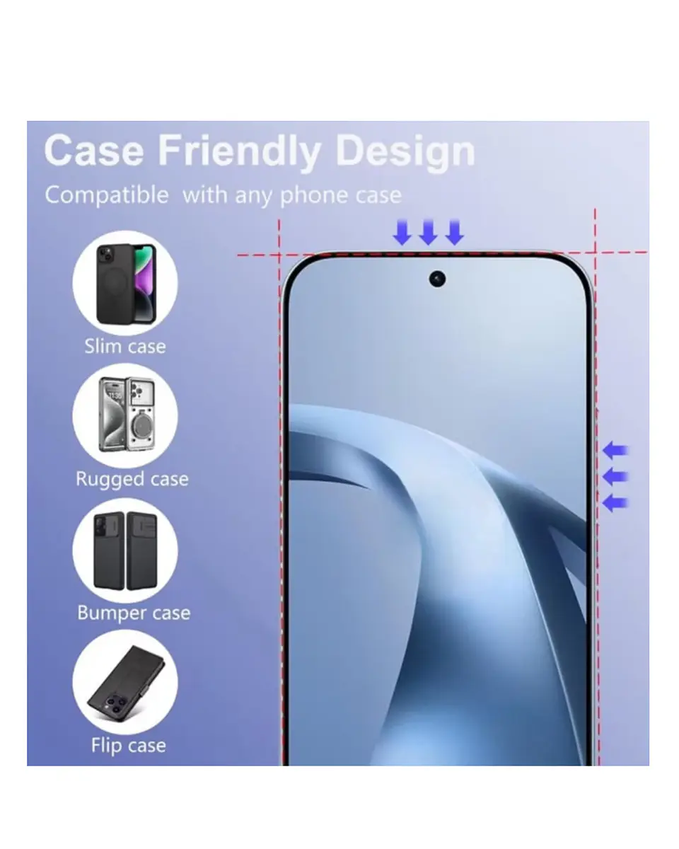 Lámina de Vidrio Completa para Xiaomi 17T Pro 5g  4