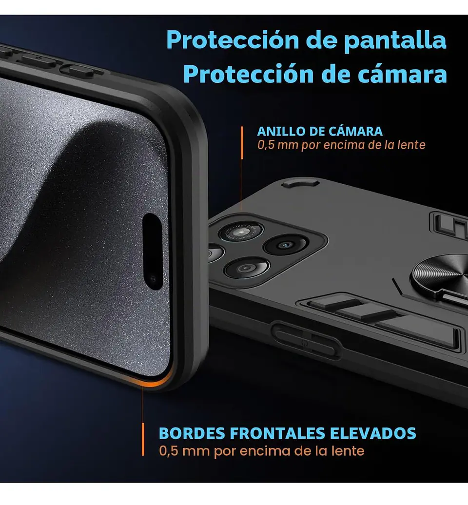 Carcasa Antigolpes Para Motorola Edge 60 5g 3