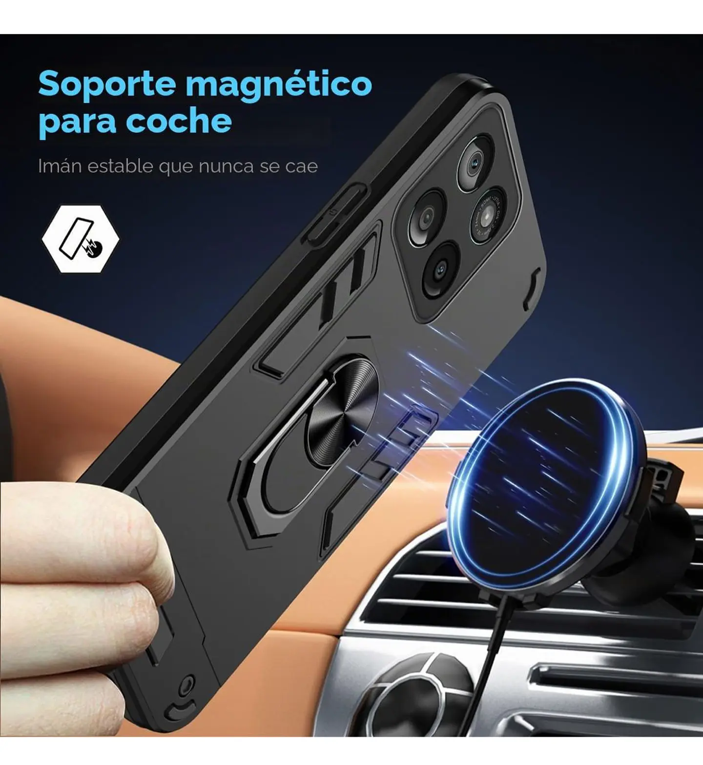 Carcasa Antigolpes Para Motorola Edge 70 Fusion  6