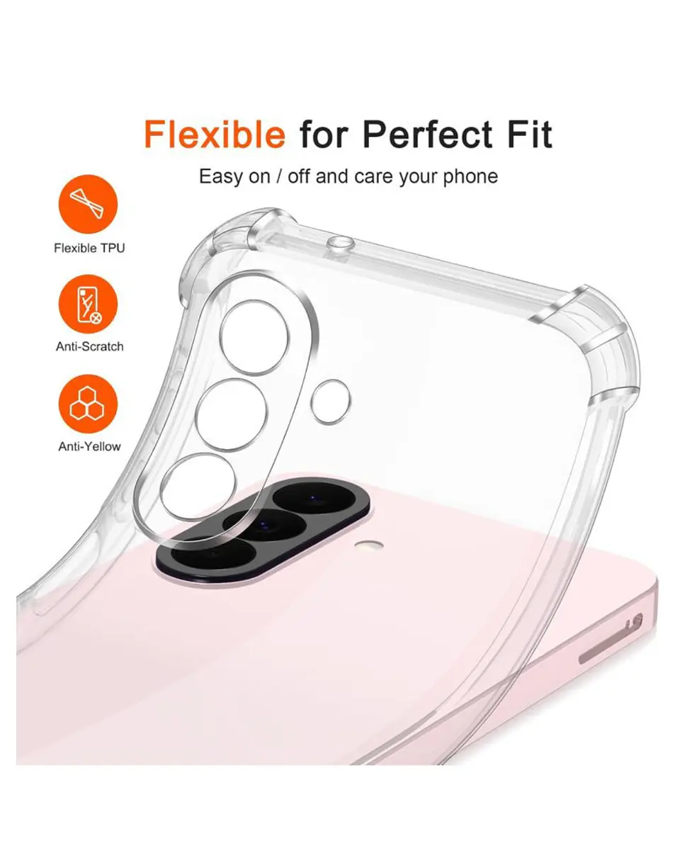 Carcasa Transparente Para Samsung Galaxy A27 5G  3