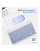 Teclado Y Mouse Inalámbrico Bluetooth Para Tablet Español - Miniatura 10
