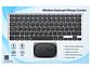 Teclado Y Mouse Inalámbrico Bluetooth Para Tablet Español - Miniatura 18