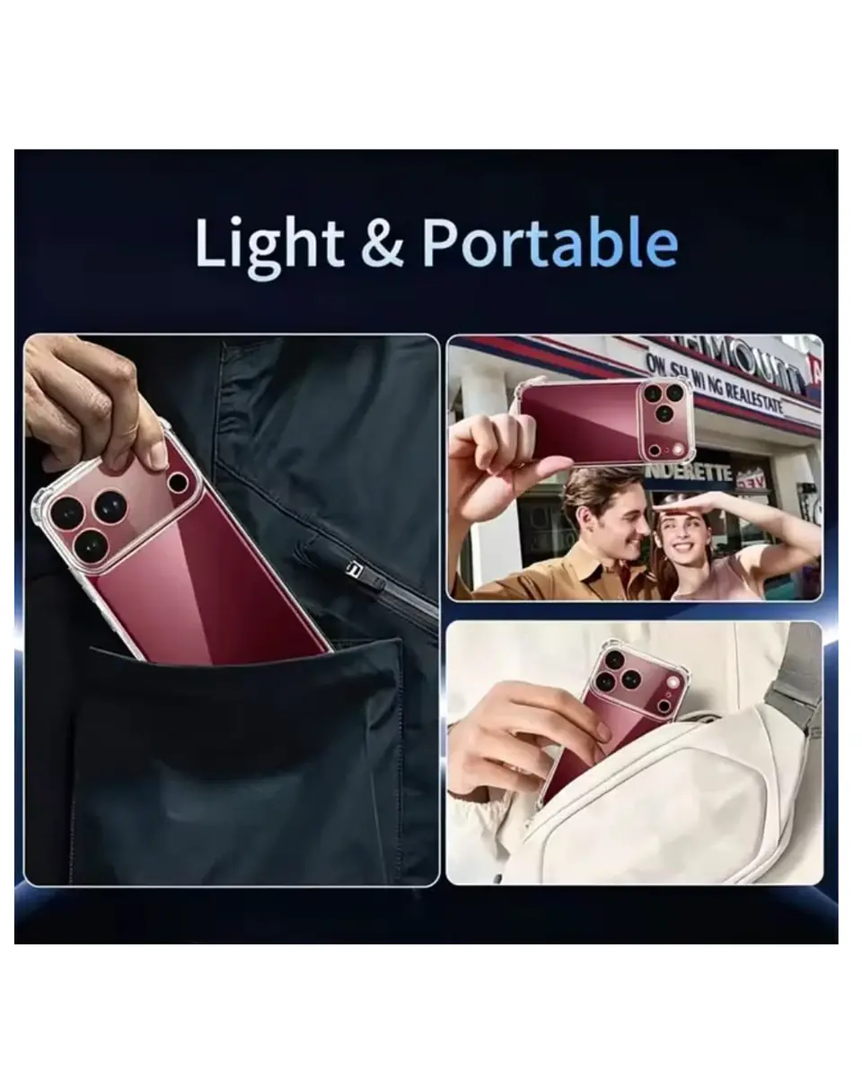 Carcasa Transparente Para iPhone 18 Pro 5